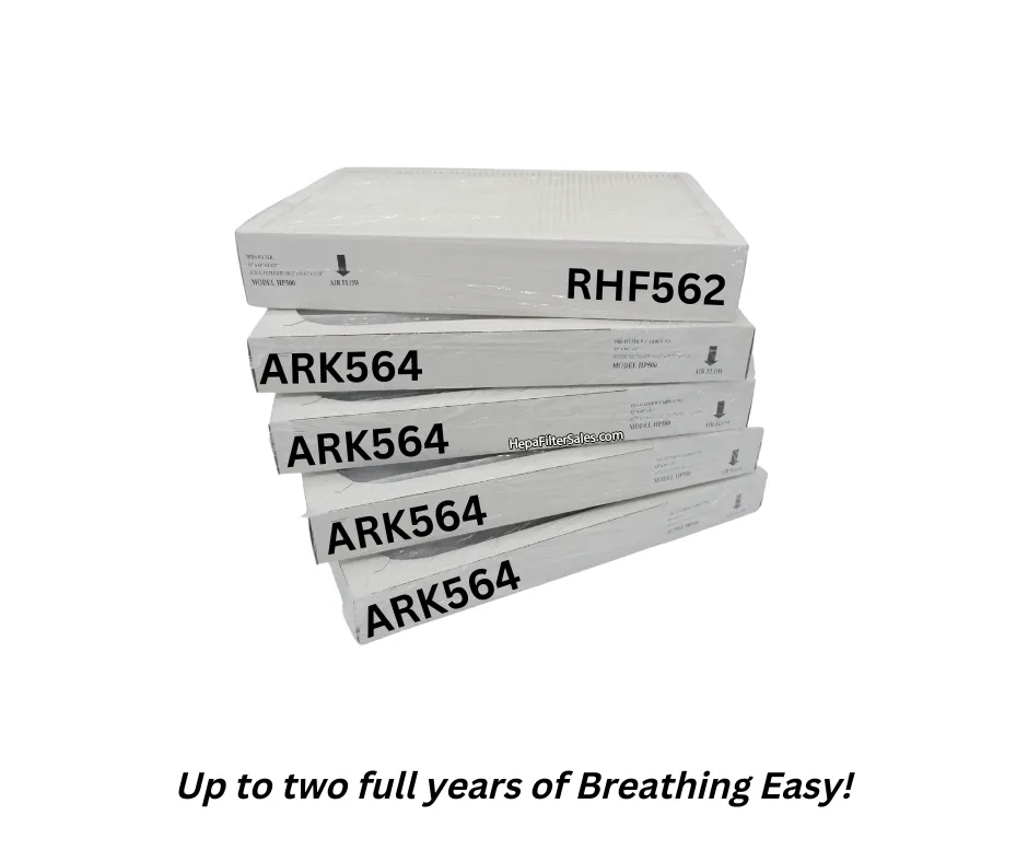PremierOne HP500 HEPA Air Cleaner Filter 2-Year Bundle