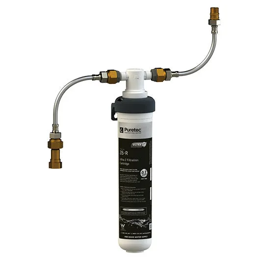 Puretec PureMix Z6 High Flow Inline Undersink Water Filter Kit (0.1 micron/9.5LPM)