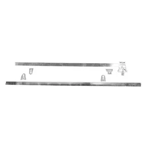 RaceQuip Window Net Mount Kit - Latch Type - Flat Bar