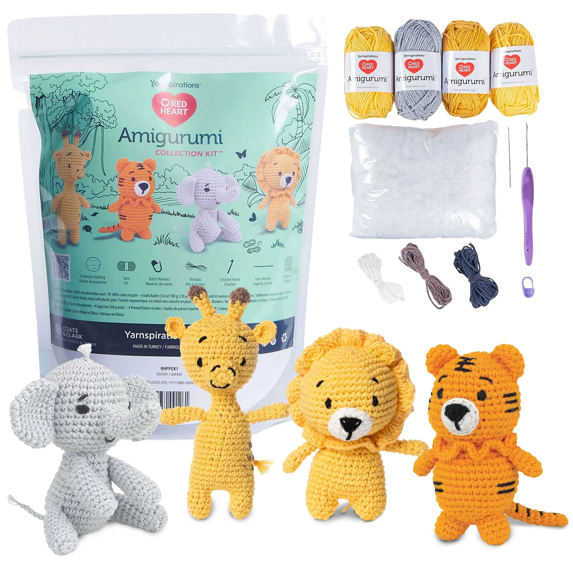 Red Heart Amigurumi Crochet Kit