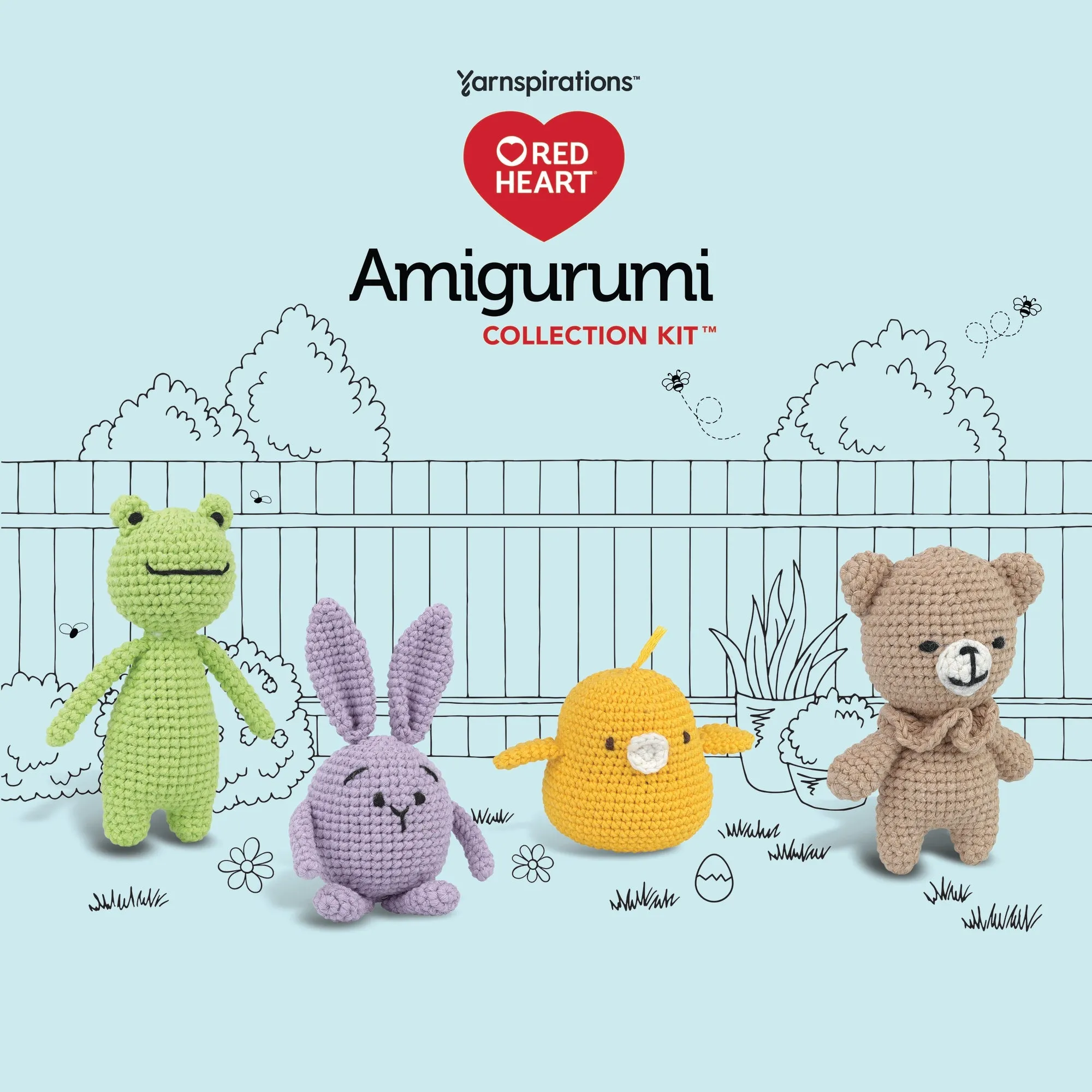 Red Heart Amigurumi Crochet Kit