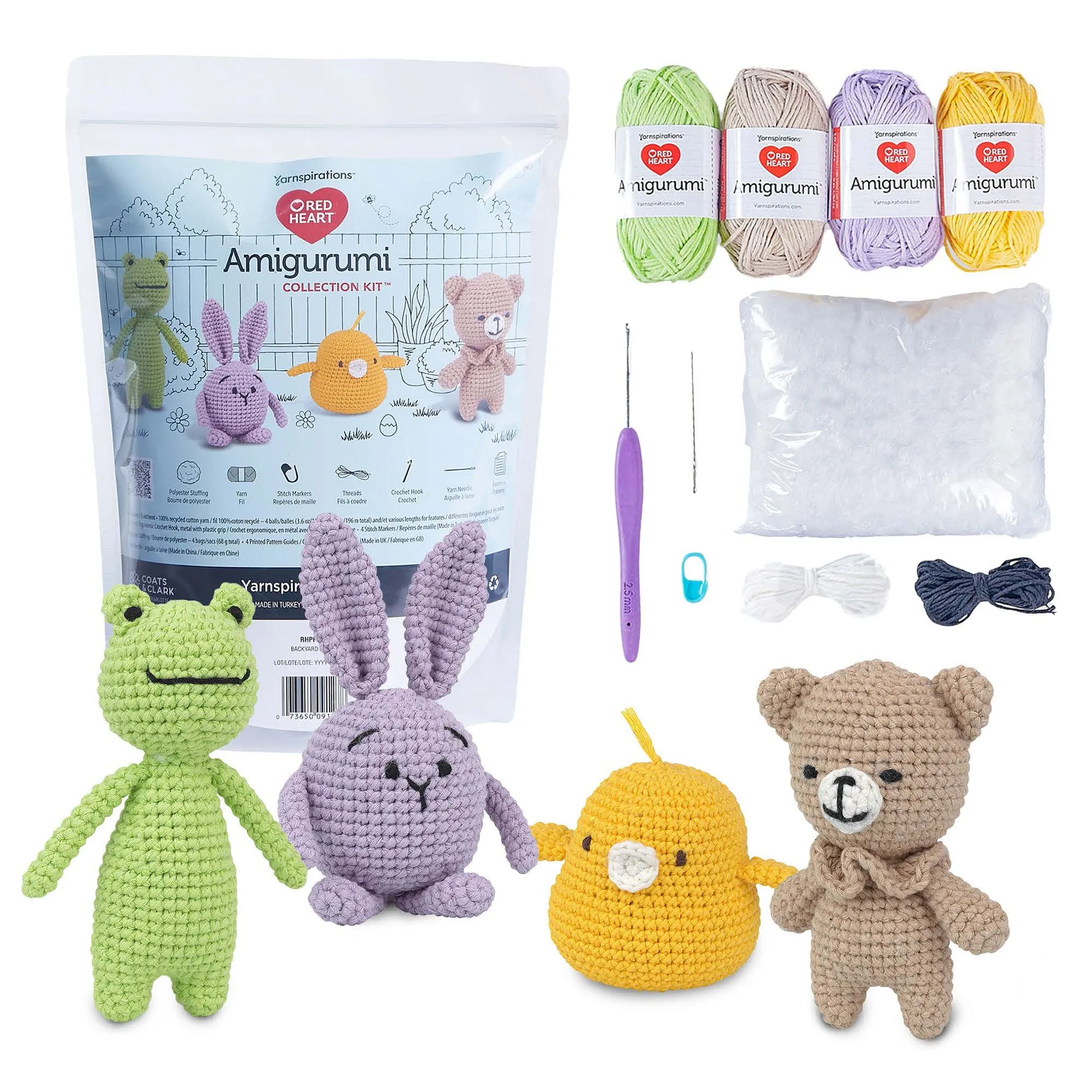 Red Heart Amigurumi Crochet Kit