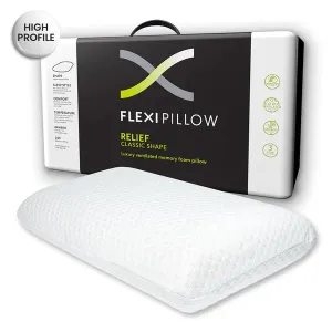 Relief Classic Memory Foam Pillow by Flexi Pillow