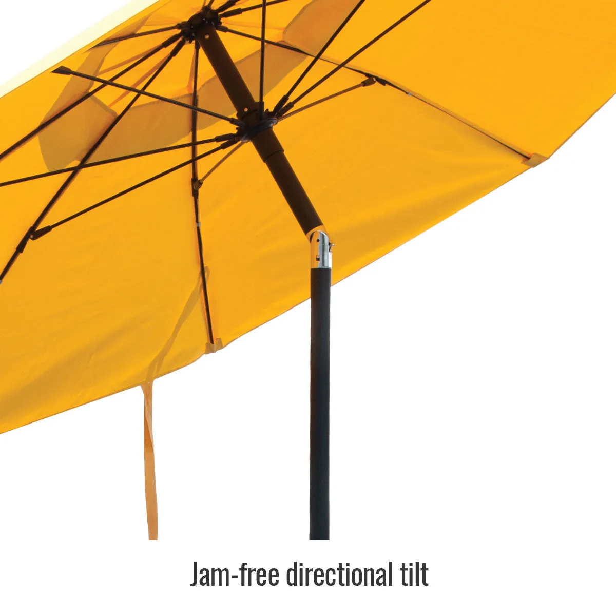 Revco Black Stallion Yellow FR Industrial Umbrella w/out Stand (UB100)