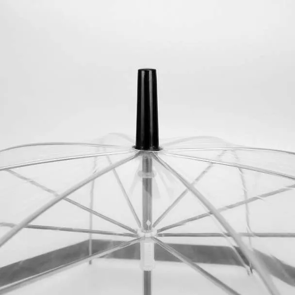 See-Thru-Bubble Wind-Resistant Premium Clear Umbrella - Yellow