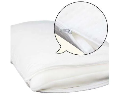 Set of 2 Visco Elastic Memory Foam Pillows