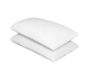 Set of 2 Visco Elastic Memory Foam Pillows