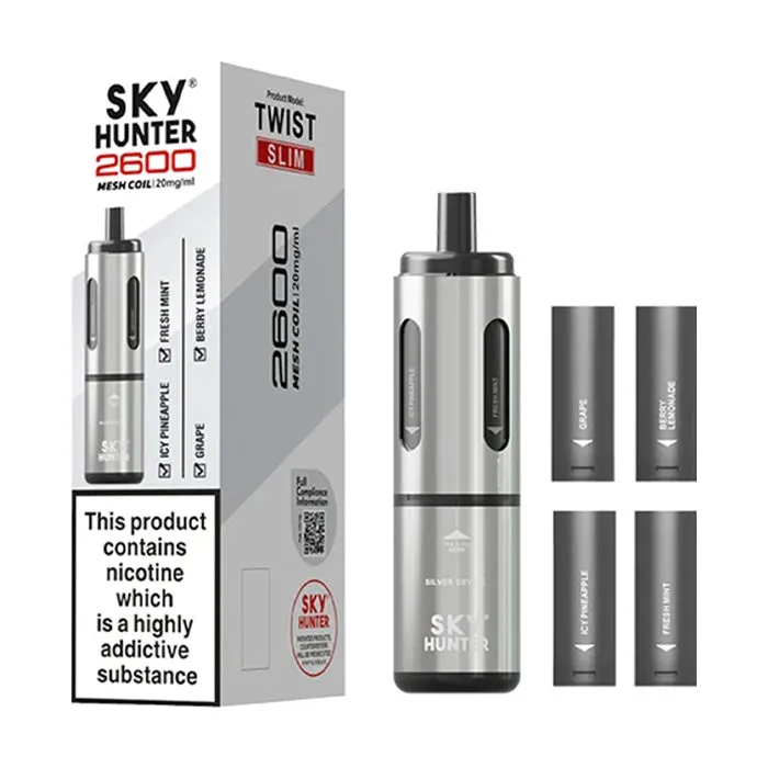 Sky Hunter Twist Slim 2600 Vape Kit