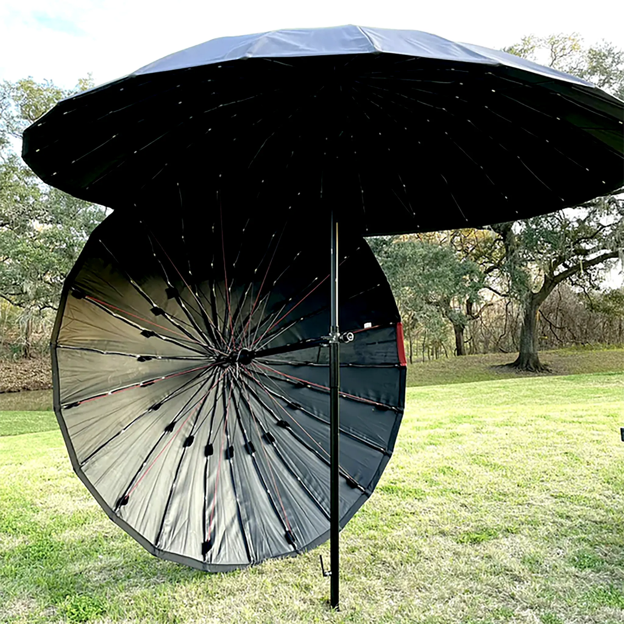 Sun & Wind Blocker Attachment: 1-2 punch
