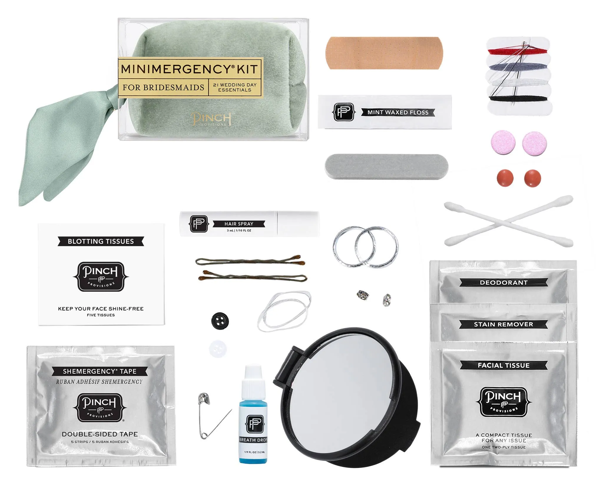 Velvet Minimergency Kits for Bridesmaids: Blush