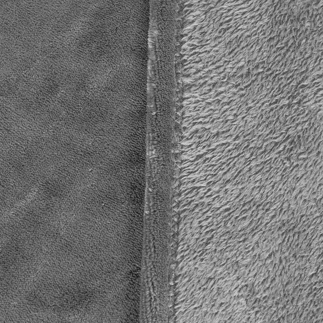 Waylon Throw Ultra-Soft Blanket 320gsm 220x160cm Warm - Silver