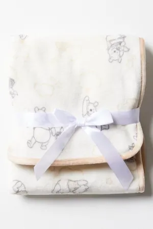 Winnie The Pooh Blanket Natural