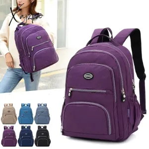 Xajzpa - New Women Laptop Backpack girls School Campus Bag Rucksack woman Nylon Backbag Travel Daypacks Female Backpack Bolsas Mochila
